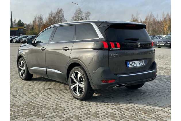 Peugeot 5008 automobilių nuoma