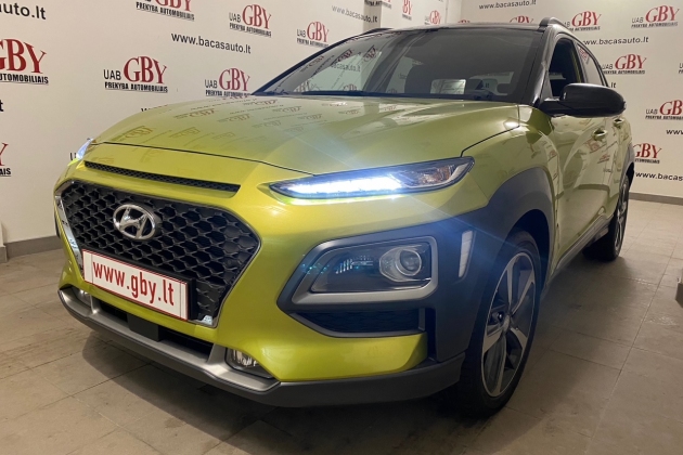 Hyundai Kona nuomai - galinė dalis